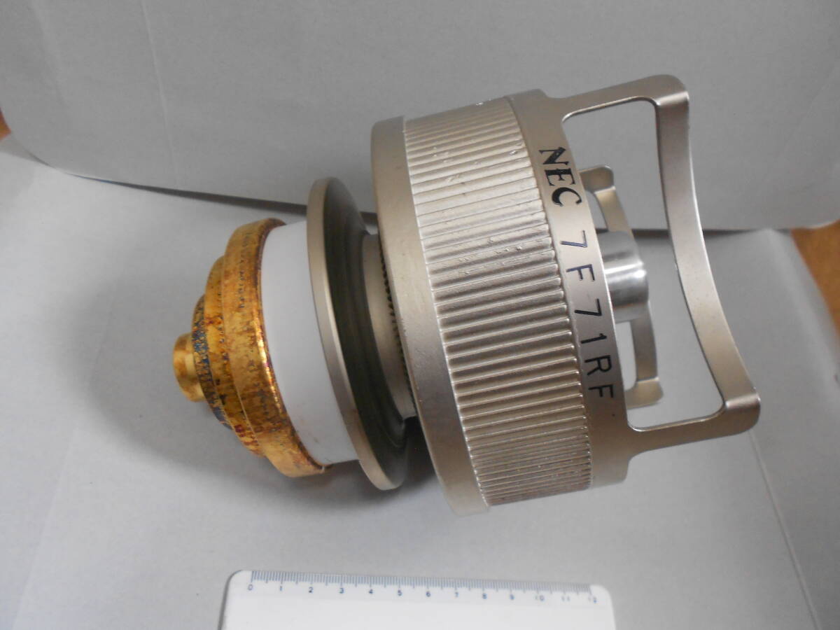 NEC 7F71RF Transmitting Tube (for parts or not working) [j1140783545]