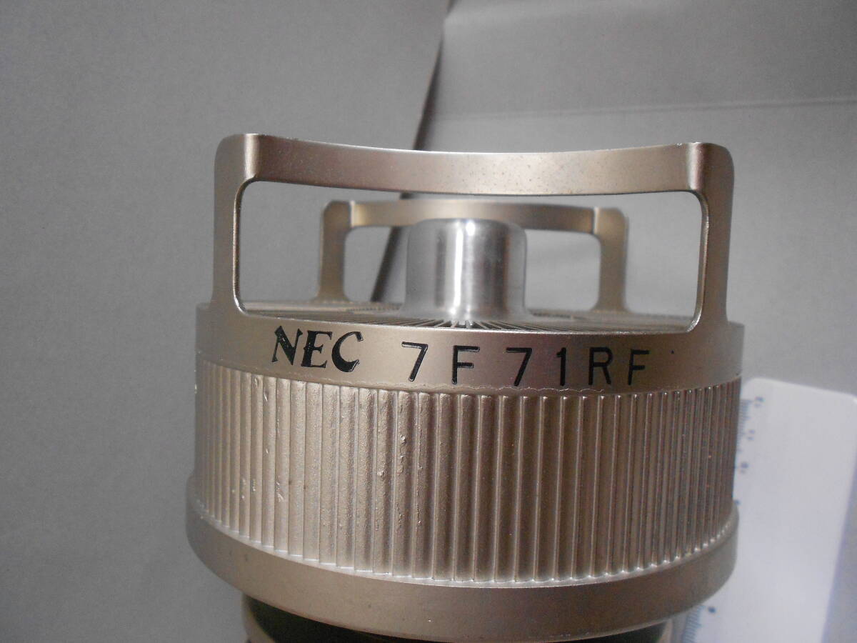 NEC 7F71RF Transmitting Tube (for parts or not working) [j1140783545]