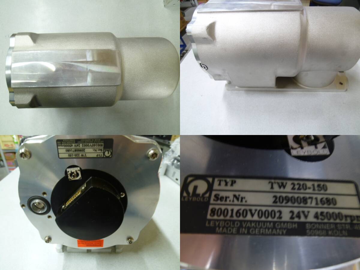 Leybold TURBOVAC TW 220-150 Turbomolecular Pump with Turbo Drive 300 DC24V Power Cable [s1141099236]