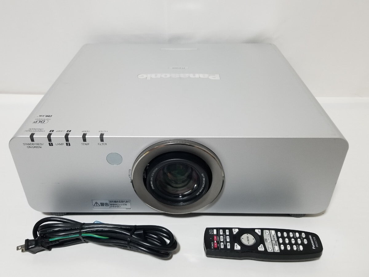 Panasonic PT-D5000LS Projector 843h Lamp Usage [u1141120807]