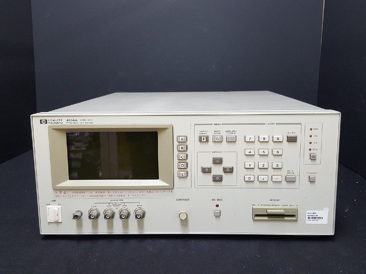 HP 4284A Precision LCR Meter 20Hz-1MHz [x1141200593]