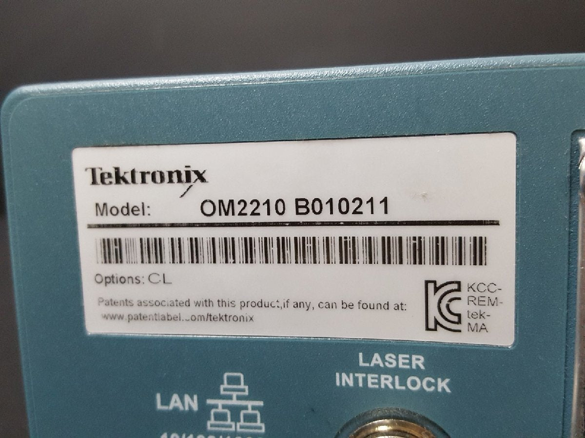 Tektronix OM2210 C+L Band Coherent Receiver Calibration Source [o1141366118]