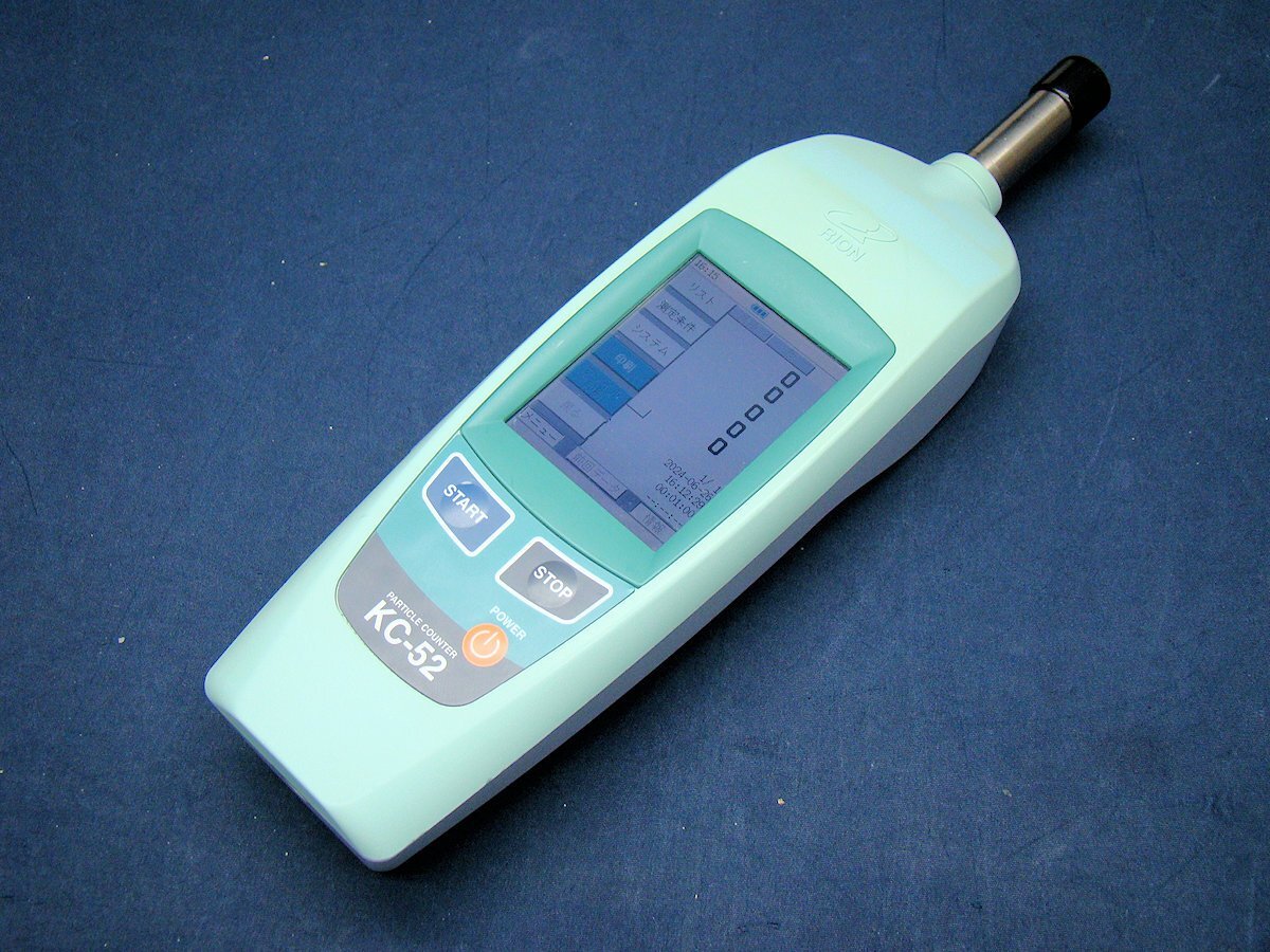 Rion KC-52 Handheld Airborne Particle Counter Laser [s1142144128]