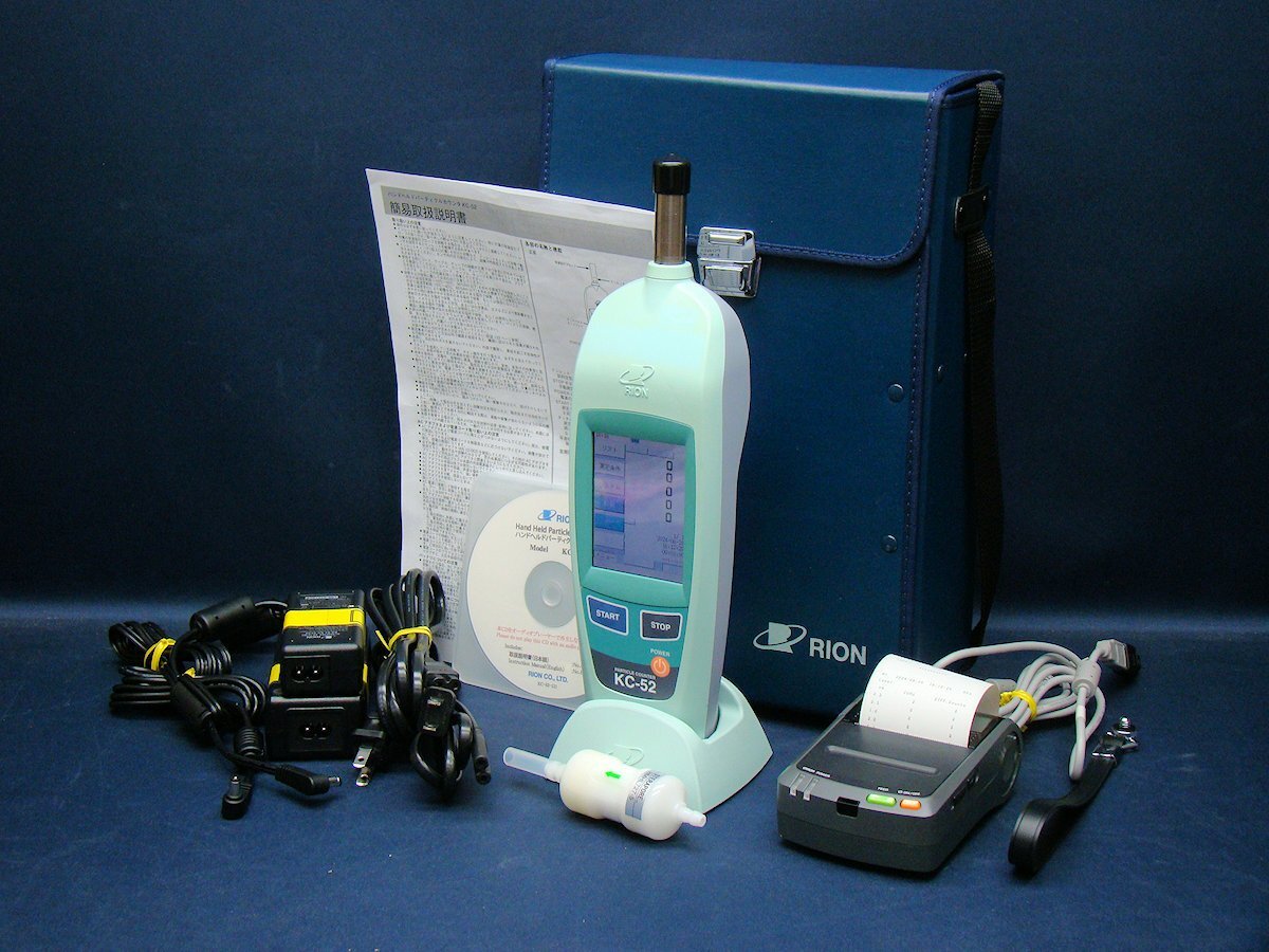 Rion KC-52 Handheld Airborne Particle Counter Laser [s1142144128]
