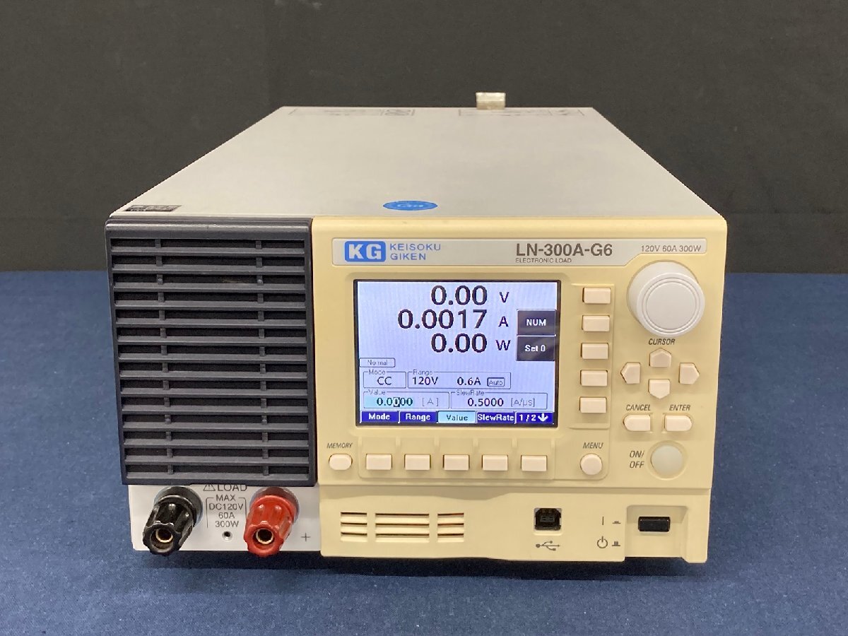 Keisoku Giken LN-300A-G6 Electronic Load 120V 60A 300W [s1142271798]