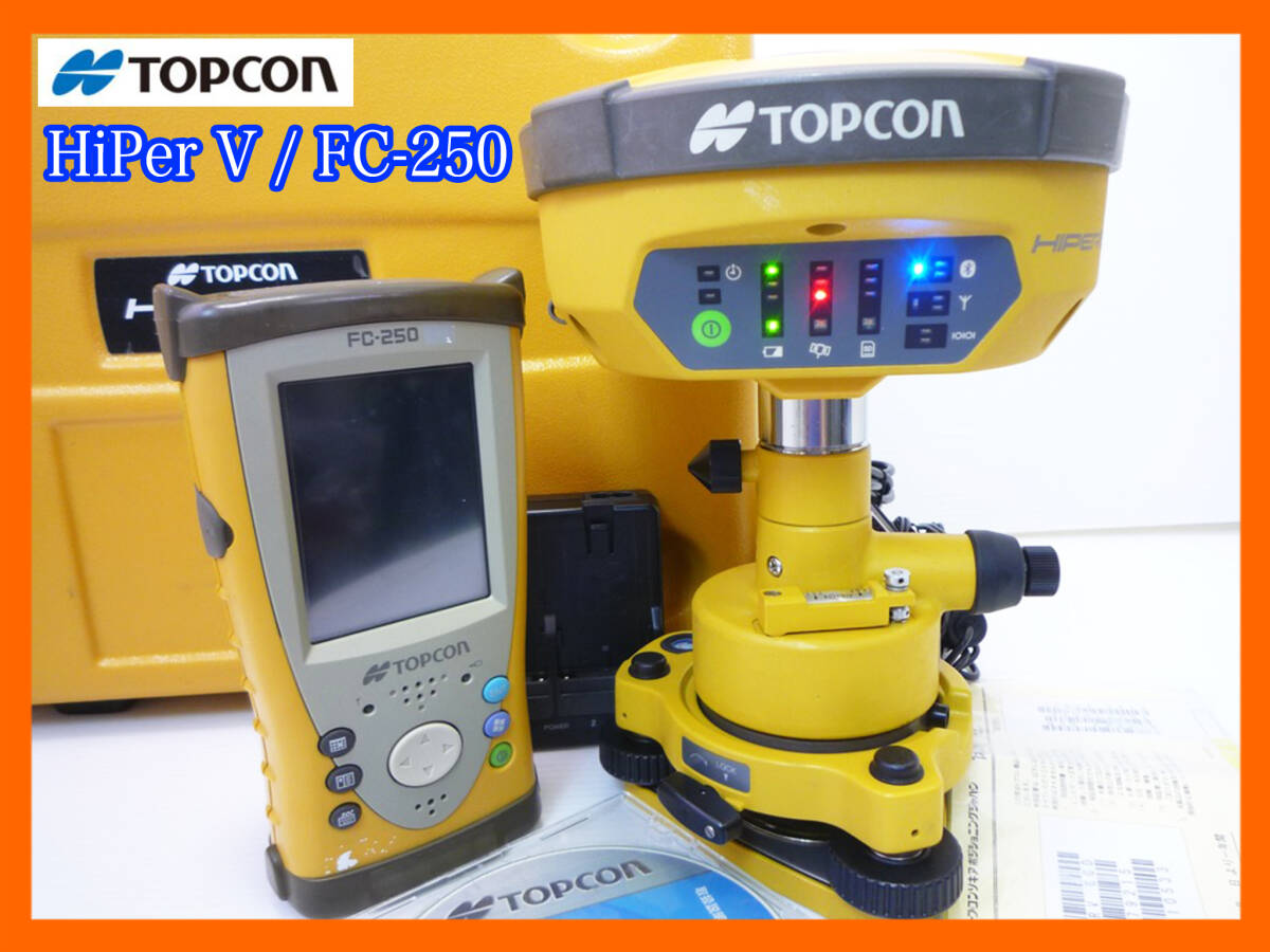Topcon Hiper V Dual-Frequency GNSS Receiver with FC-250 [d1142459403]