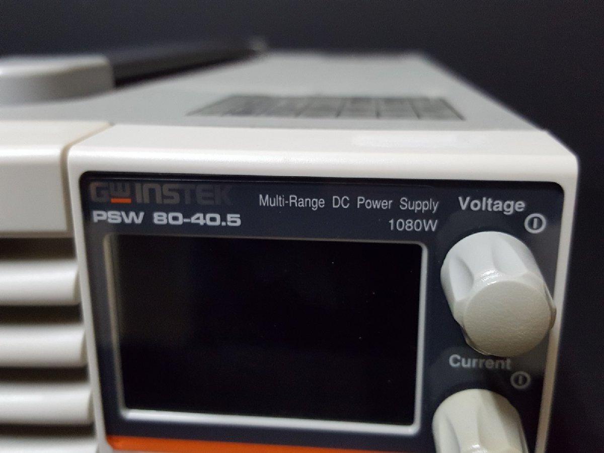 GW Instek PSW 80-40.5 Wide Range Switching DC Power Supply 1080W 80V 40.5A [d1142458025]