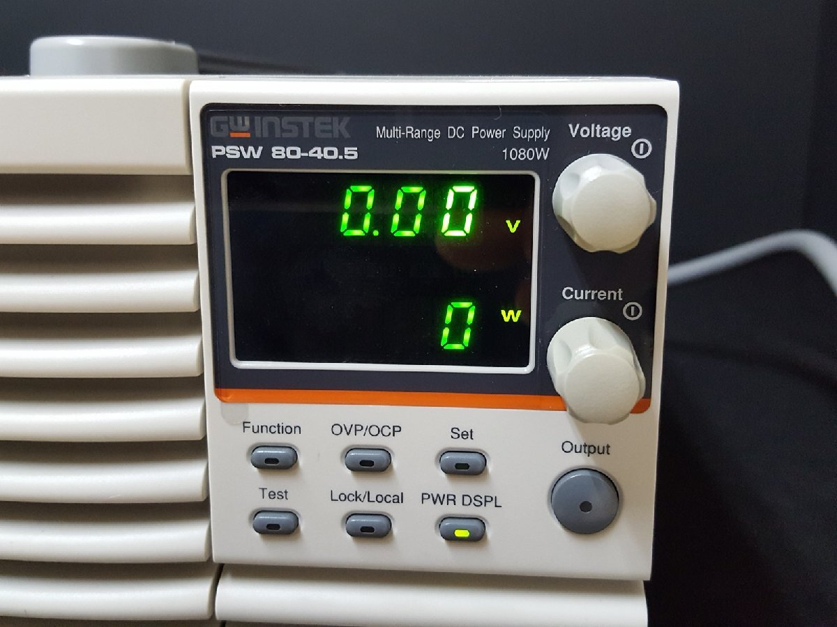 GW Instek PSW 80-40.5 Wide Range Switching DC Power Supply 1080W 80V 40.5A [d1142458025]