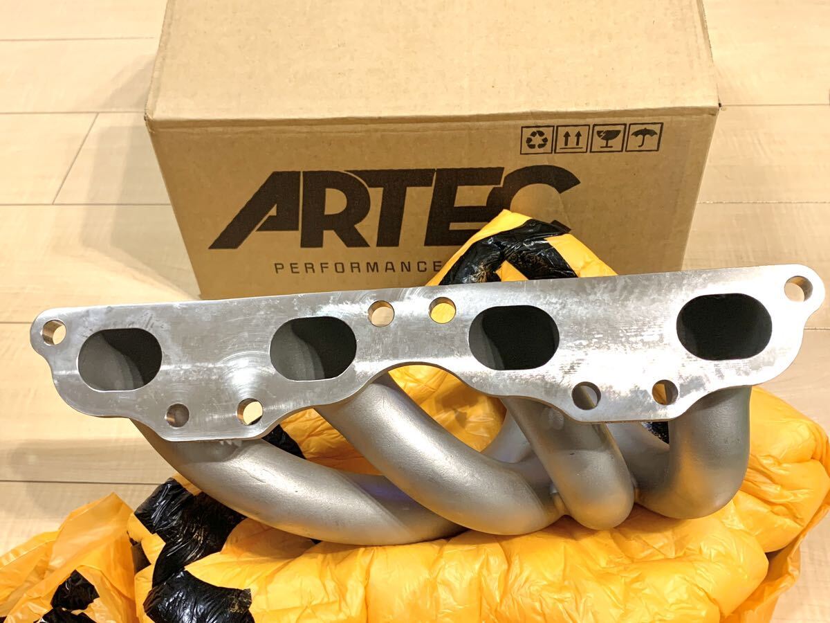Artec SR20 Exhaust Manifold Stainless Steel 180SX Silvia S13 S14 S15 Low Mount T25 [v1142707248]