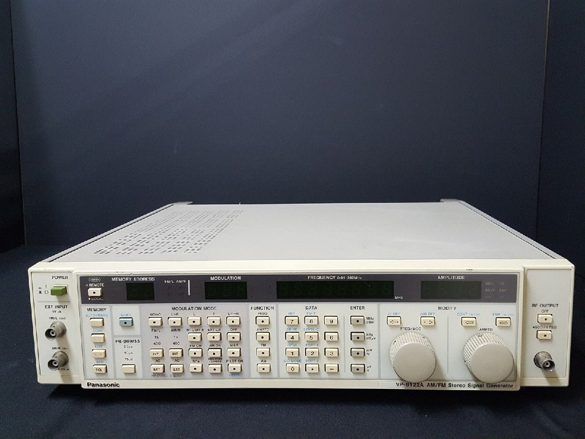 Panasonic VP-8122A Signal Generator AM/FM Stereo Modulation 0.01-280MHz [b1142821007]