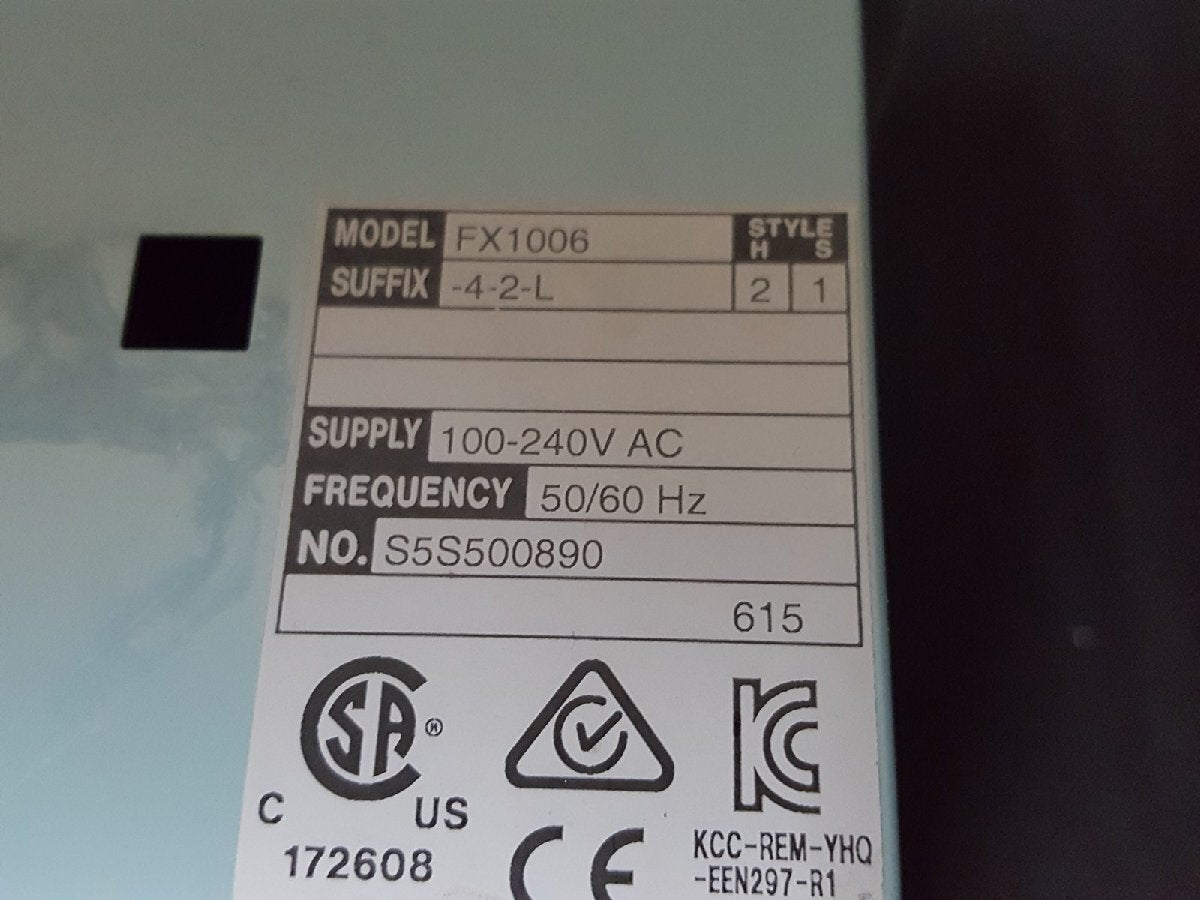 Yokogawa FX1006-4-2-L Paperless Recorder 6 Channel [e1142837387]