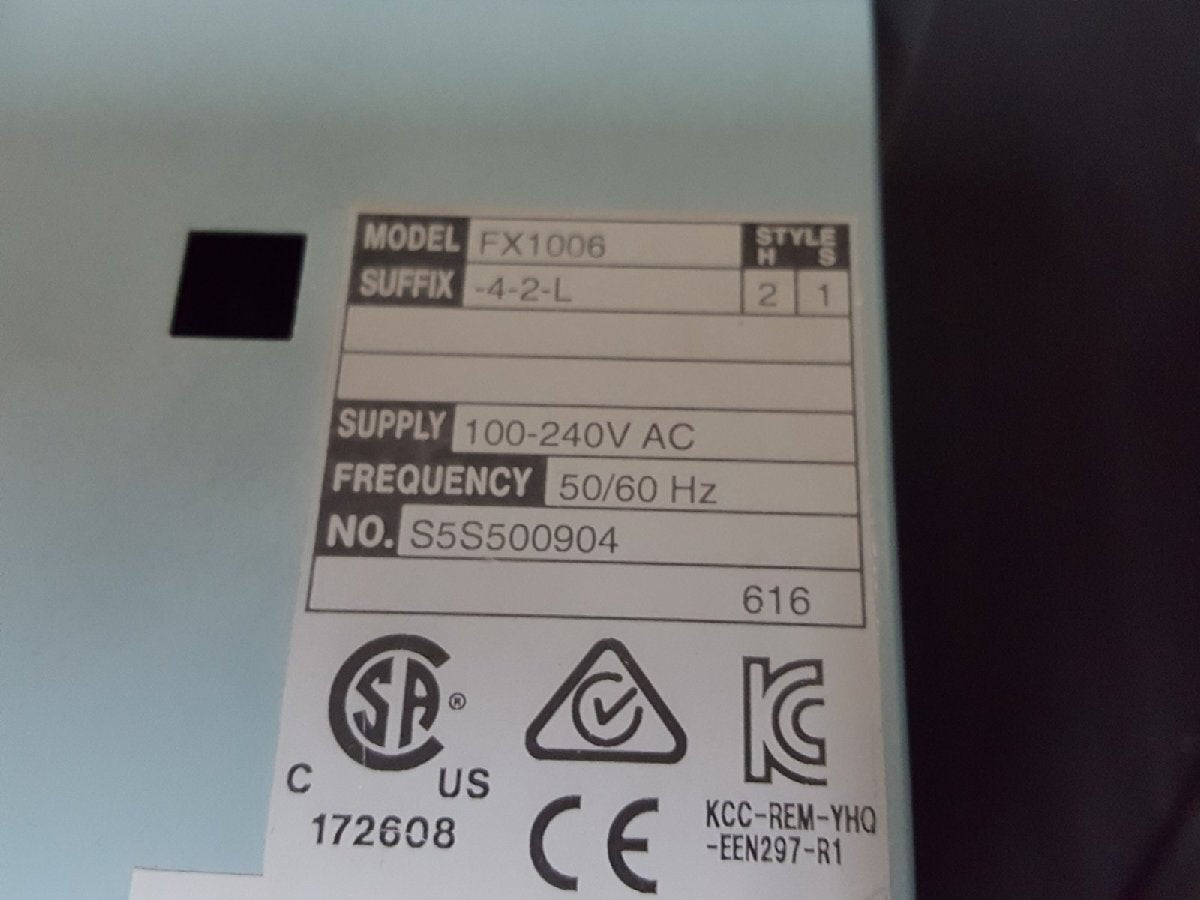 Yokogawa FX1006-4-2-L Paperless Recorder 6 Channel [b1142844415]