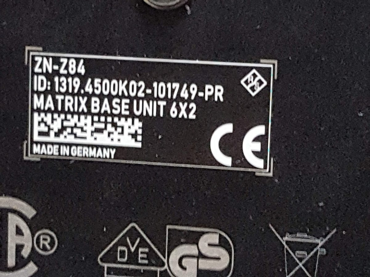 NBC R&S ZN-Z84 Switch Matrix 10MHz to 8.5GHz 24 Ports Opt B22 B32 B42 [s1143115661]