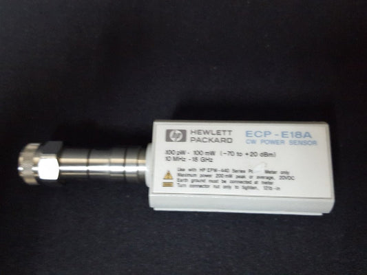 HP ECP-E18A Hower Sensor 10MHz to 18GHz CW Power Sensor [e1143262541]