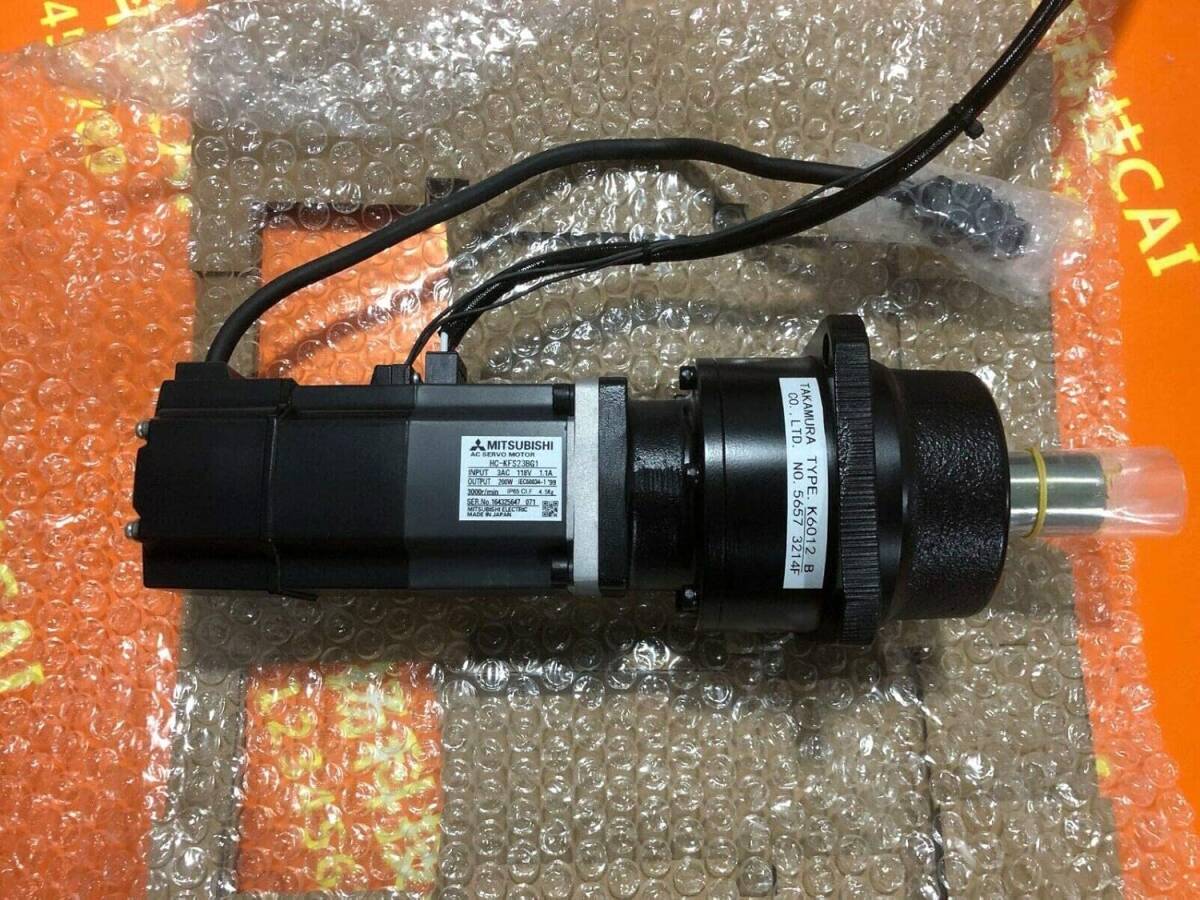Mitsubishi HC-KFS23BG1 AC Servo Motor HC-KFS Series Small Capacity with General Speed Reducer [h1143439617]
