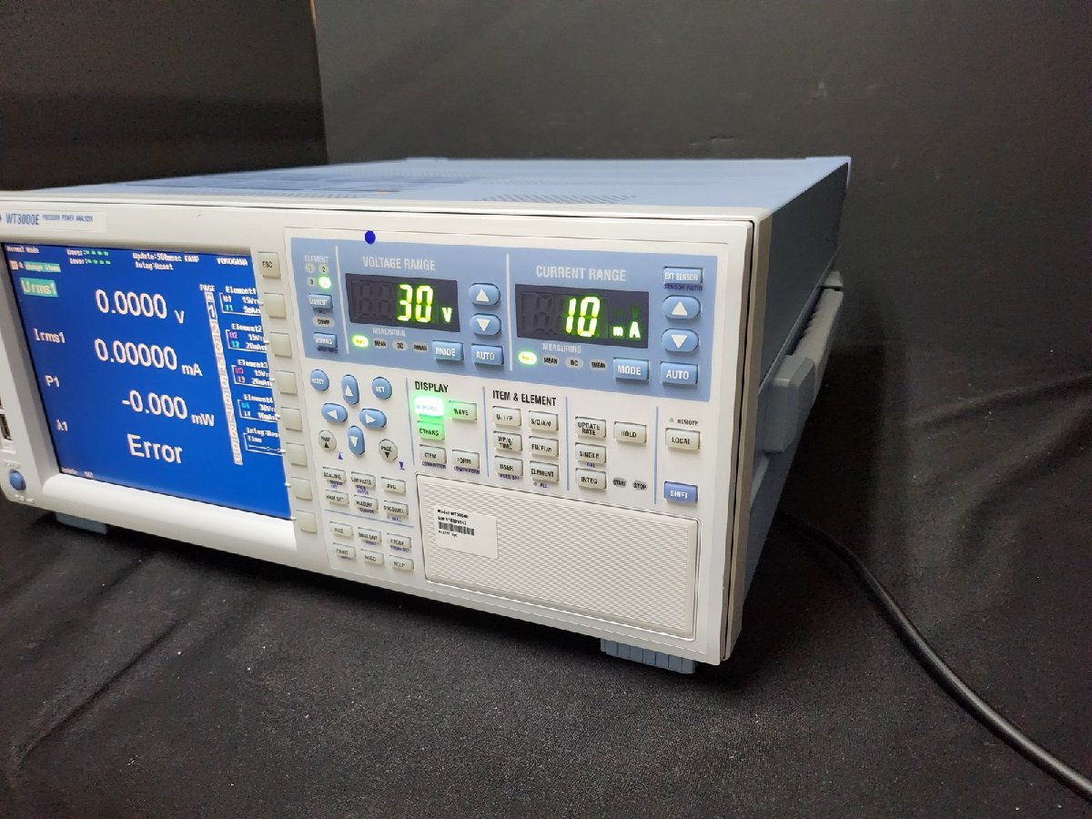 Yokogawa WT3004E-2A4-30A0-D/FQ Precision Power Analyzer [h1143941927]