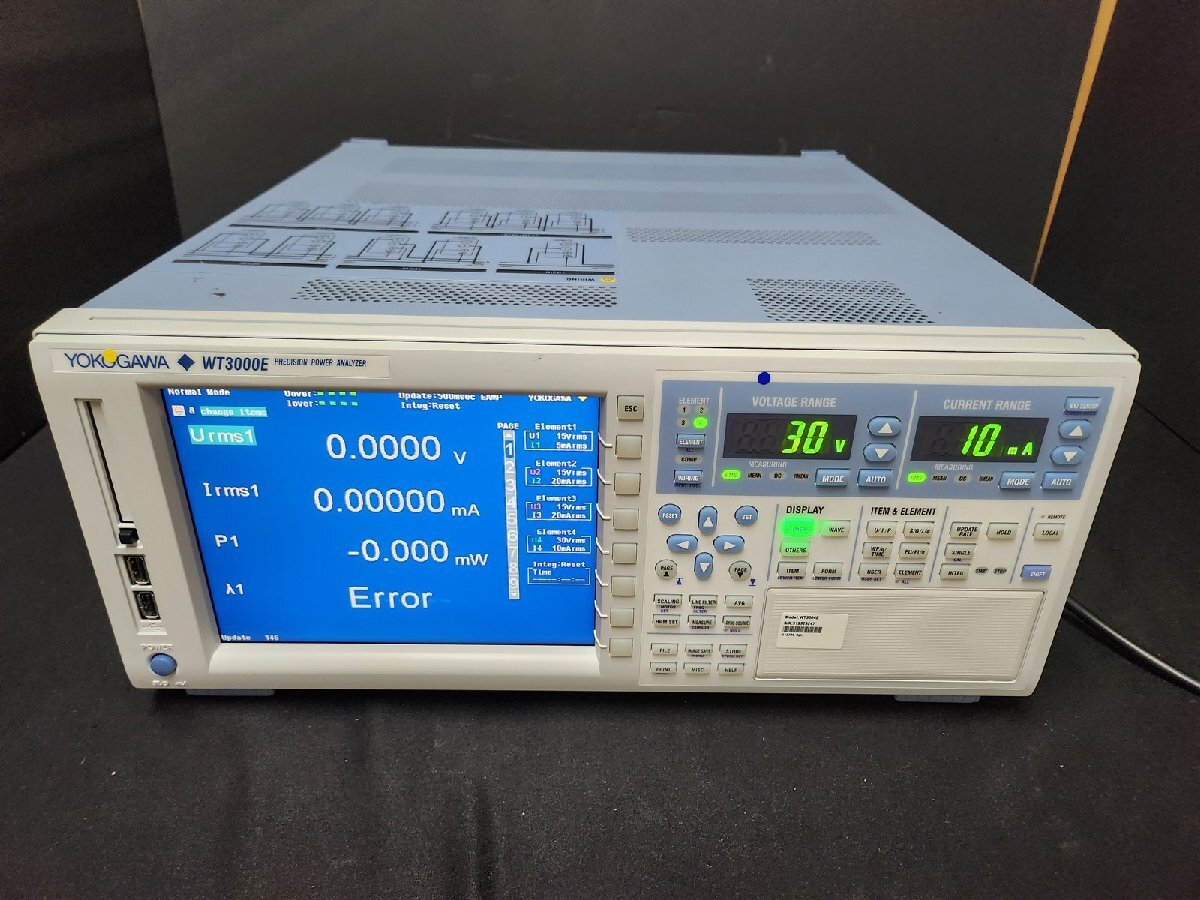 Yokogawa WT3004E-2A4-30A0-D/FQ Precision Power Analyzer [h1143941927]