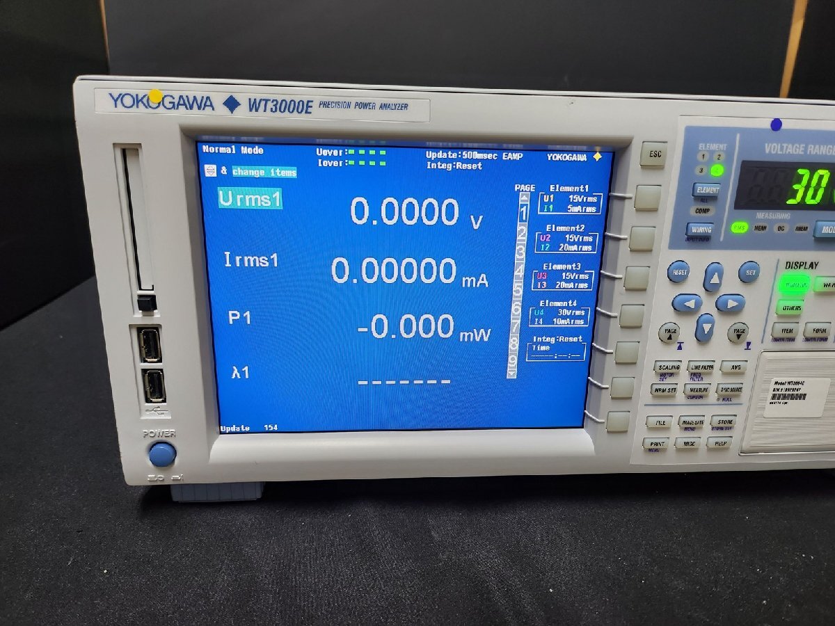 Yokogawa WT3004E-2A4-30A0-D/FQ Precision Power Analyzer [h1143941927]