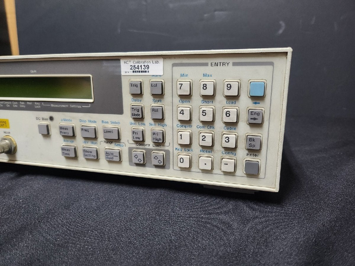 HP 4263B LCR Meter 100Hz to 100kHz Opt. 001 002 [k1144715827]