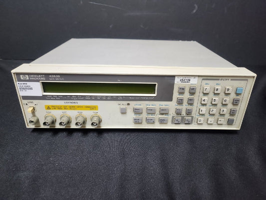 HP 4263B LCR Meter 100Hz to 100kHz Opt. 001 002 [k1144715827]