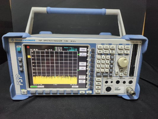NBC R&S FSP30 Spectrum Analyzer 9kHz to 30GHz [j1144834438]