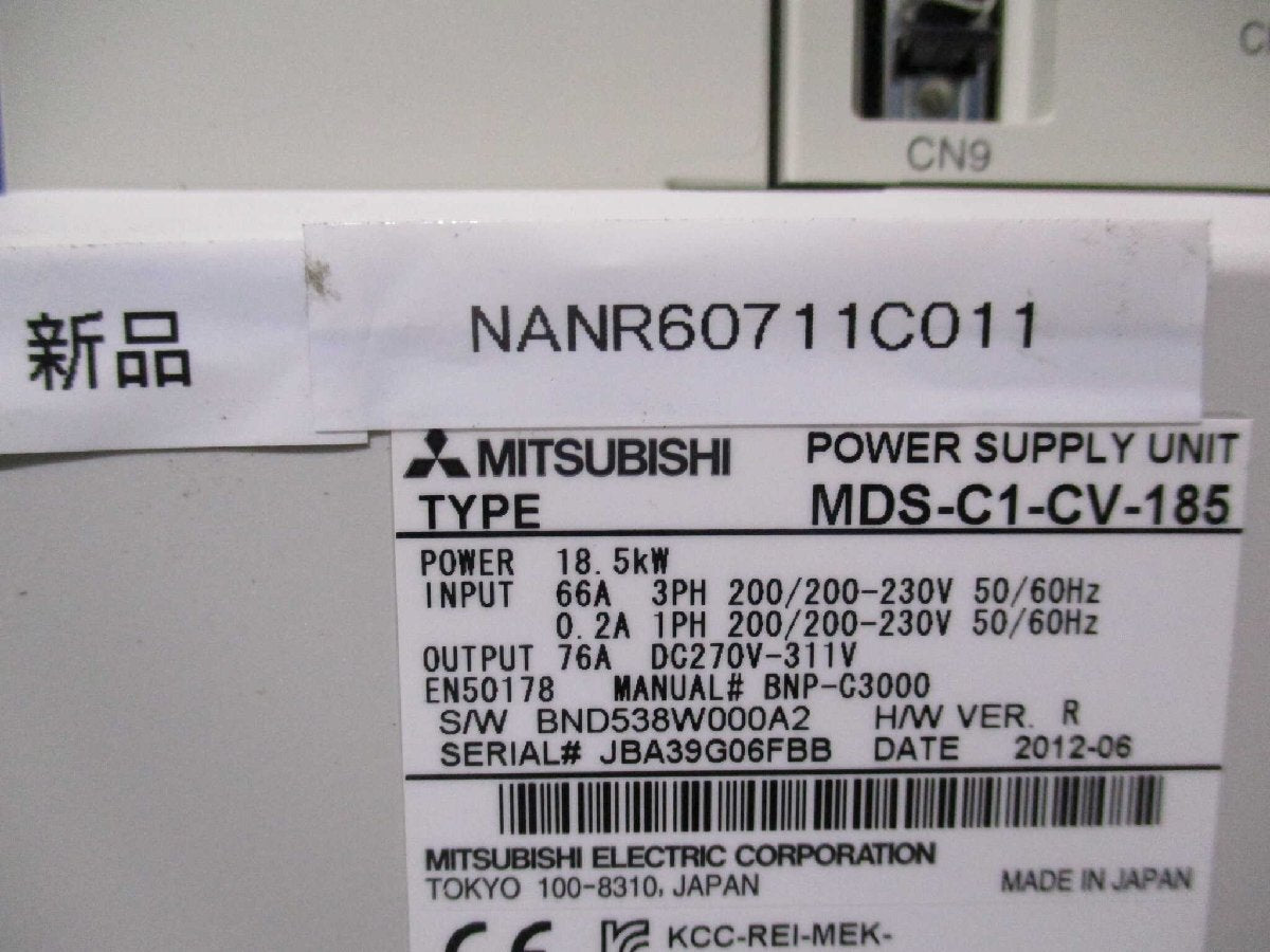 Mitsubishi MDS-C1-CV-185 Power Supply Unit [s1144862019]
