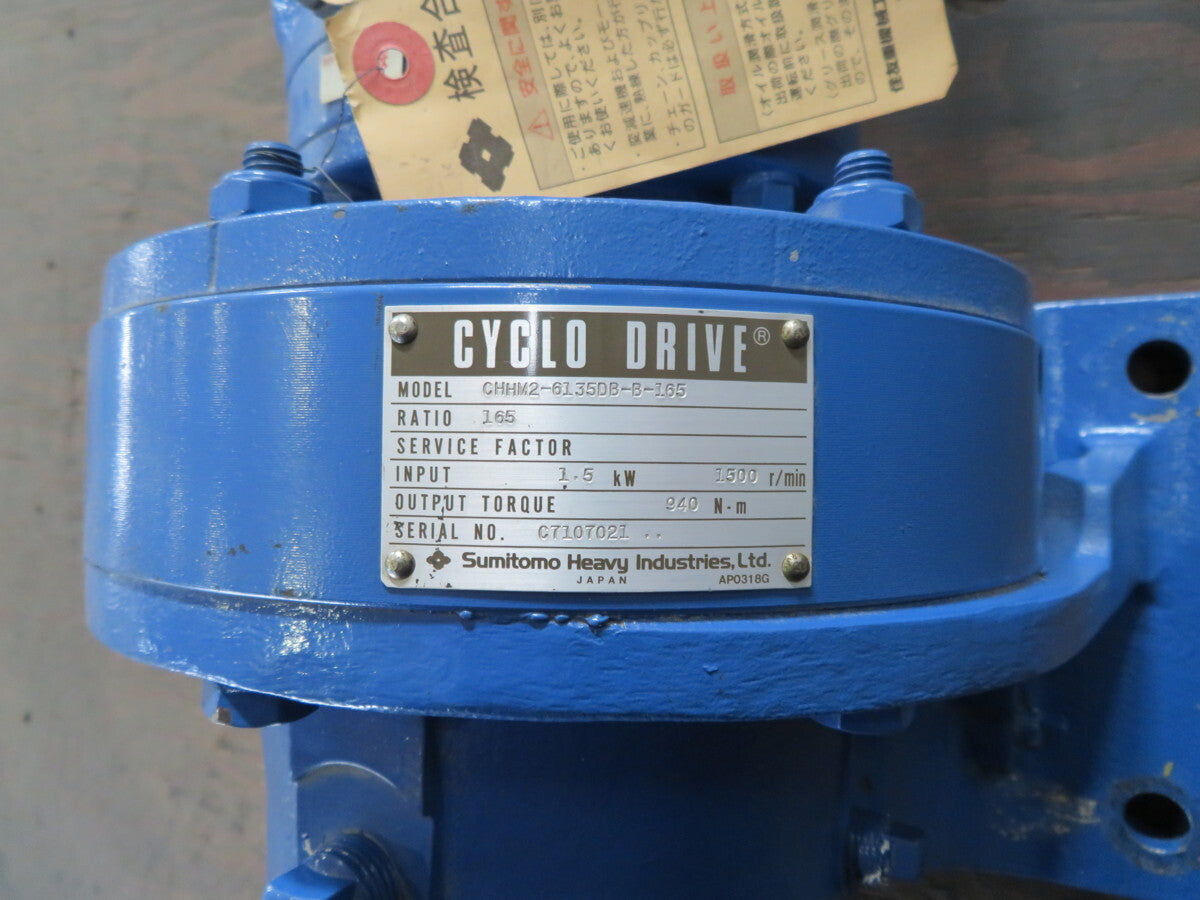 Sumitomo Heavy Industries CYCLO CHHM2-6135DB-B-165 Reducer [d1144902667]