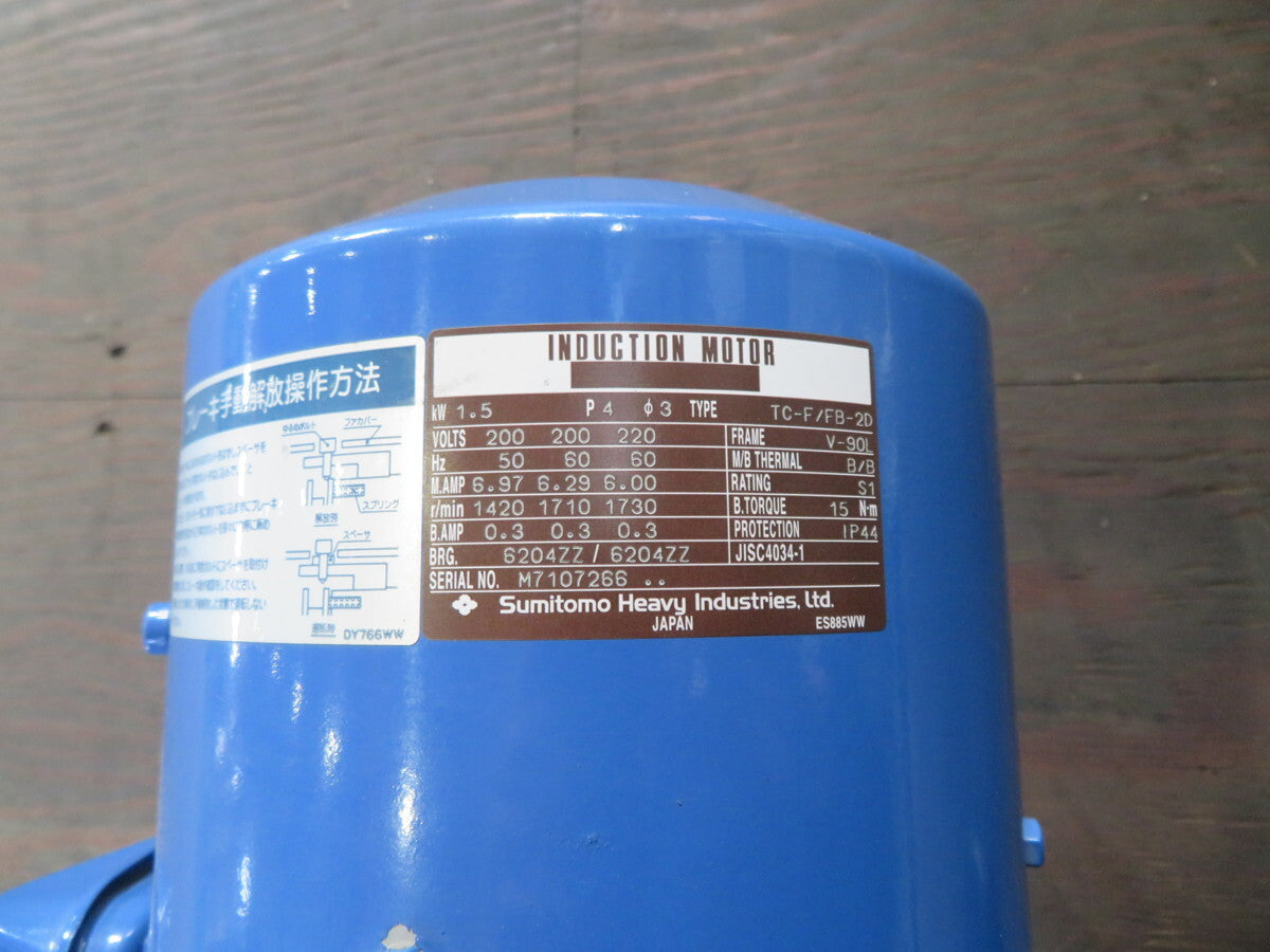Sumitomo Heavy Industries CHHM2-6135DB-B-165 Cyclo Reducer [d1144902667]