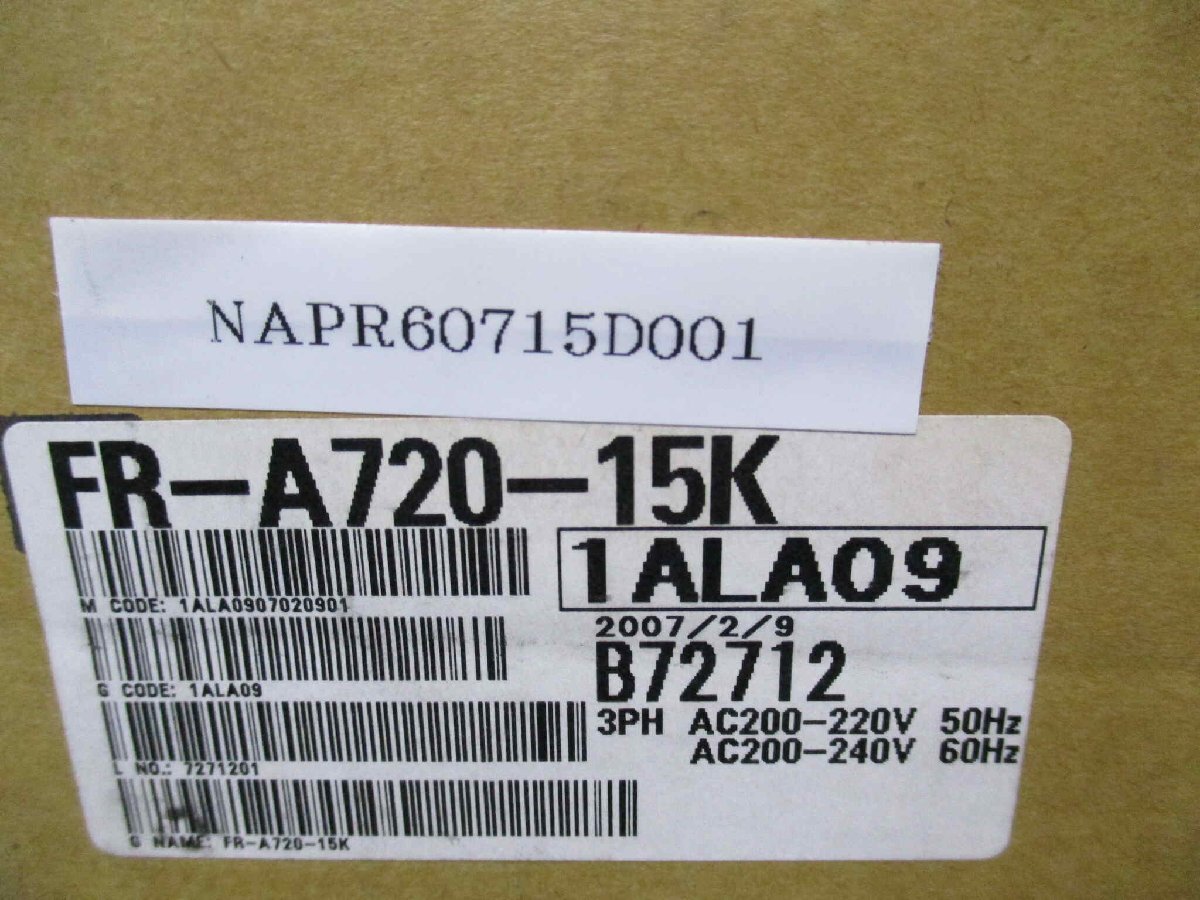 MITSUBISHI FREQROL-A700 FR-A720-15K Inverter 15kW [n1145259326]