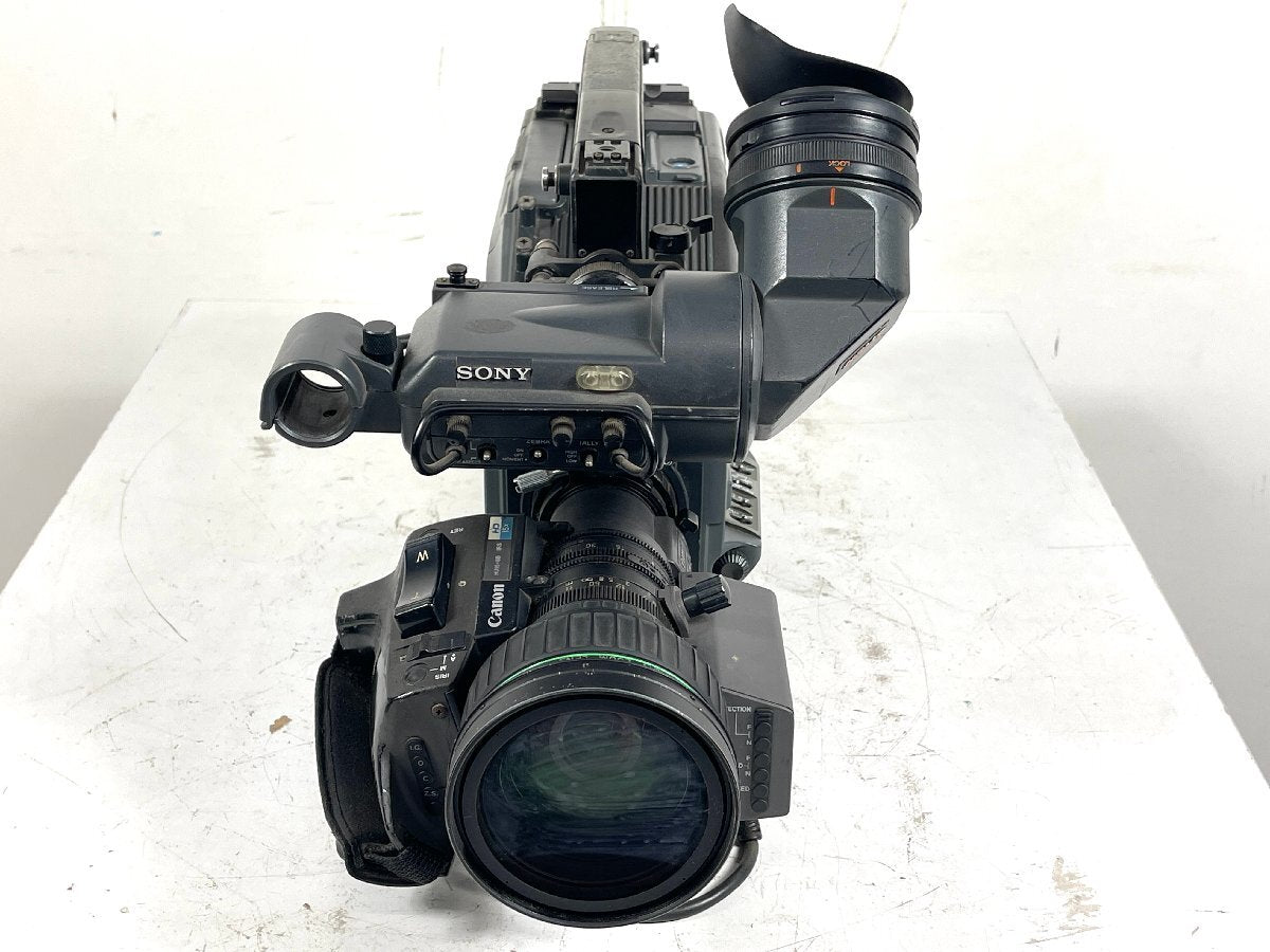 Sony HDW-750/9E HDCAM Camcorder with Canon HJ15x8B IRS HD Zoom Lens and FPM-420 (for parts or not working) [p1145585121]