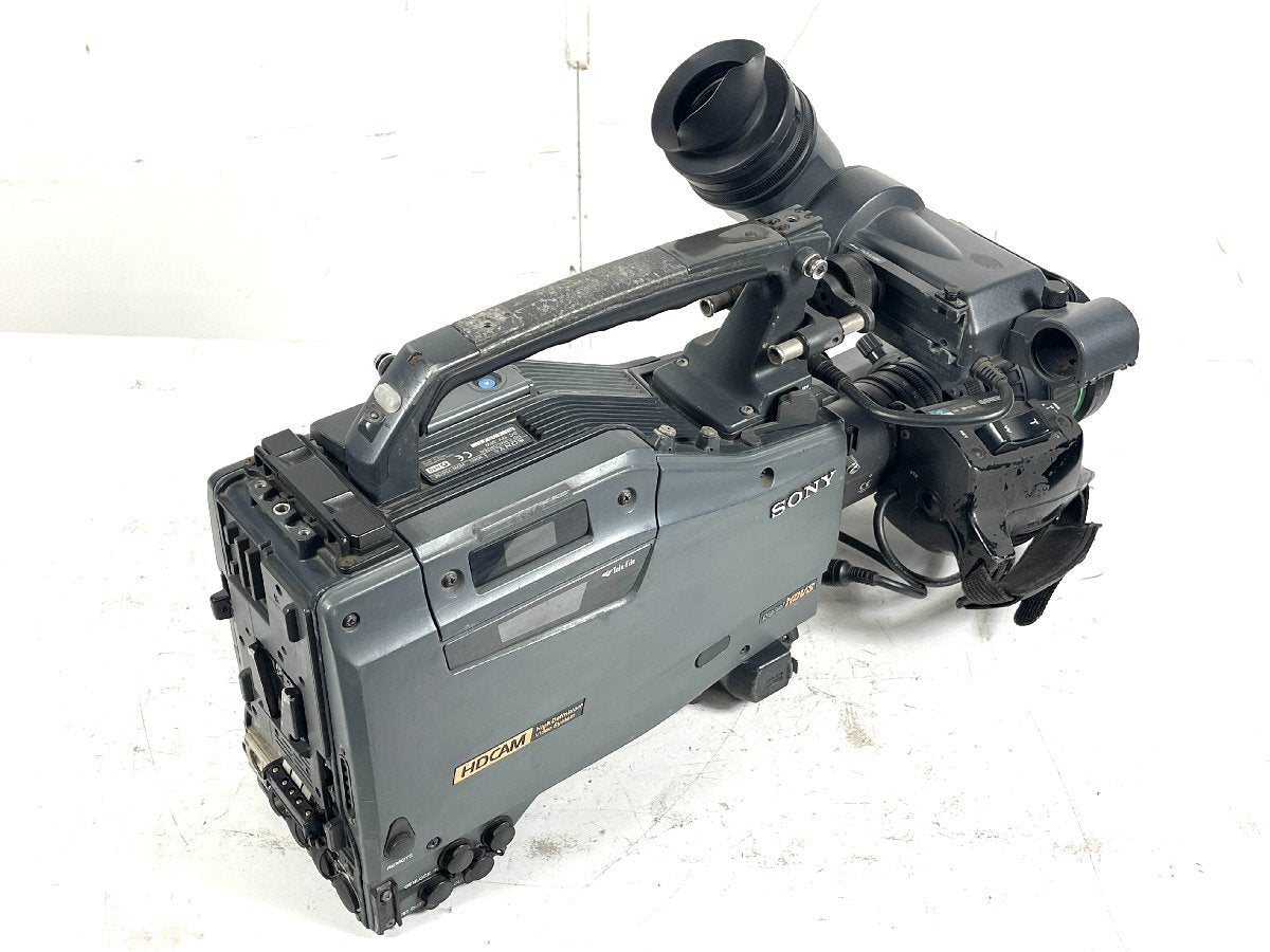 Sony HDW-750/9E HDCAM Camcorder with Canon HJ15x8B IRS HD Zoom Lens and FPM-420 (for parts or not working) [p1145585121]