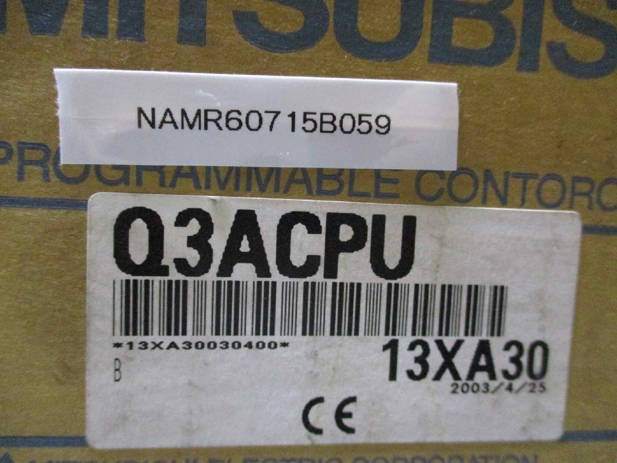 MITSUBISHI Q3ACPU CPU Unit NAMR60715B059 [f1145646812]