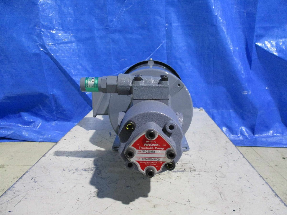 Nippon Oil Pump Co., Ltd. TOP-2MY1500-220HBMVB Trochoid Pump [b1145646441]