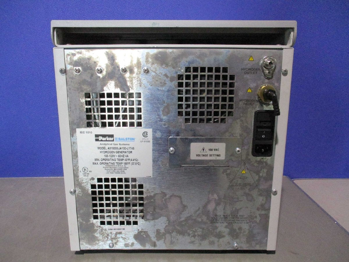 Parker Balston A915000JA100-L1745 Analytical Gas Systems Hydrogen Generator [p1147024544]