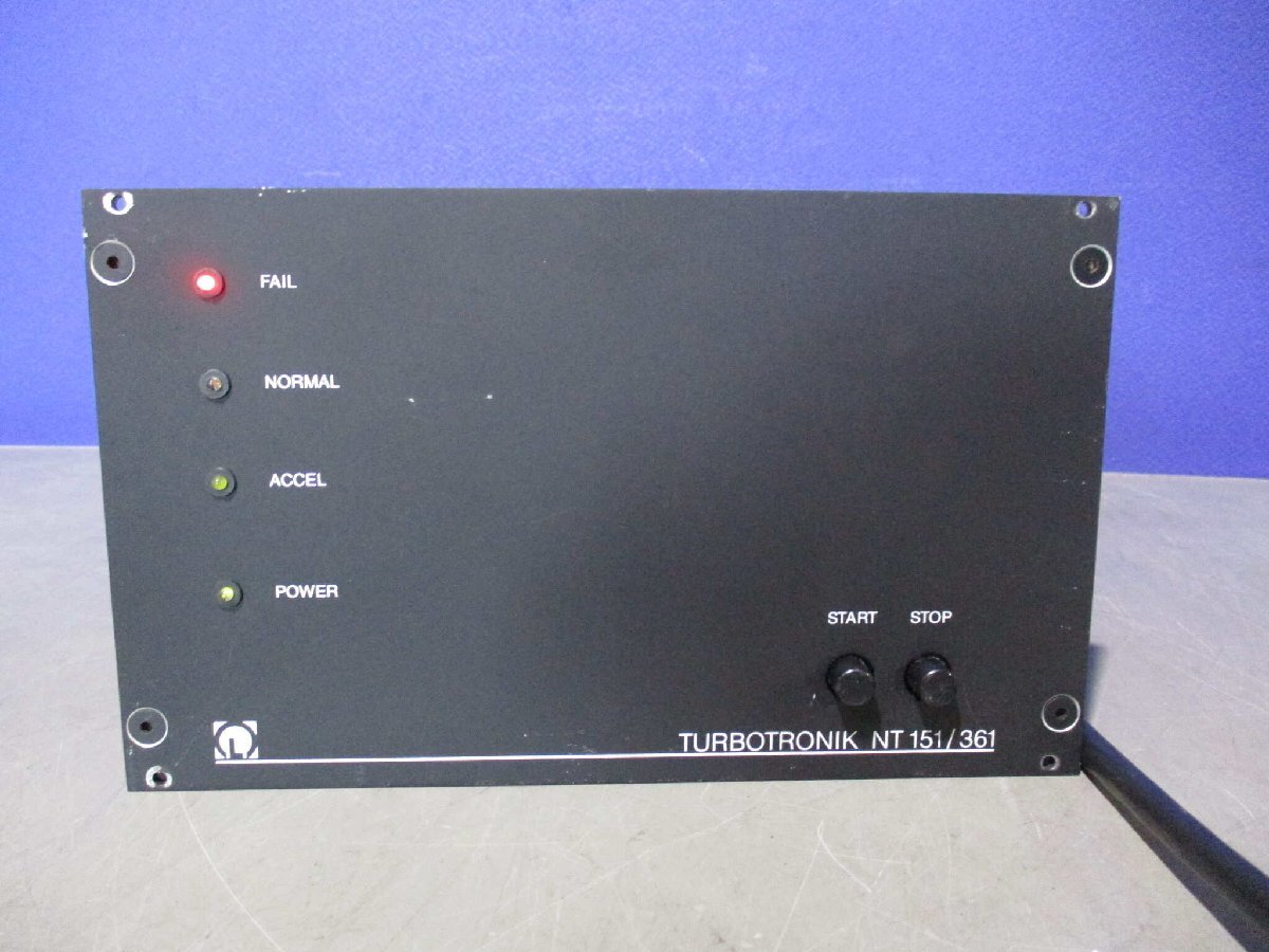 LEYBOLD TURBOTRONIK NT 151/361 Turbo Molecular Pump Controller [w1147677918]
