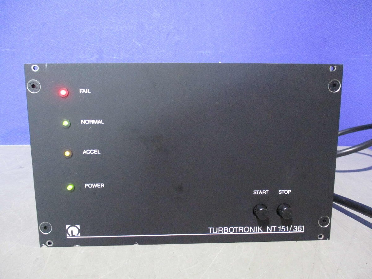 LEYBOLD TURBOTRONIK NT 151/361 Turbo Molecular Pump Controller [h1147688362]