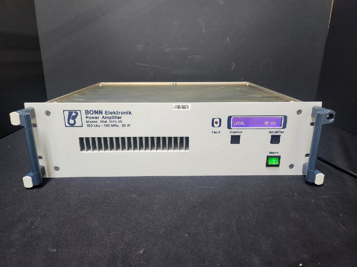 BONN BSA1515-25 RF Power Amplifier 150kHz-150MHz 25W [o1147827615]