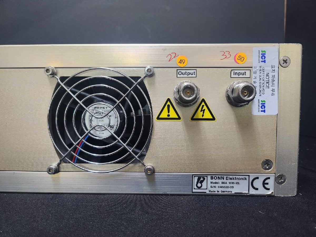 BONN BSA1515-25 RF Power Amplifier 150kHz-150MHz 25W [o1147827615]