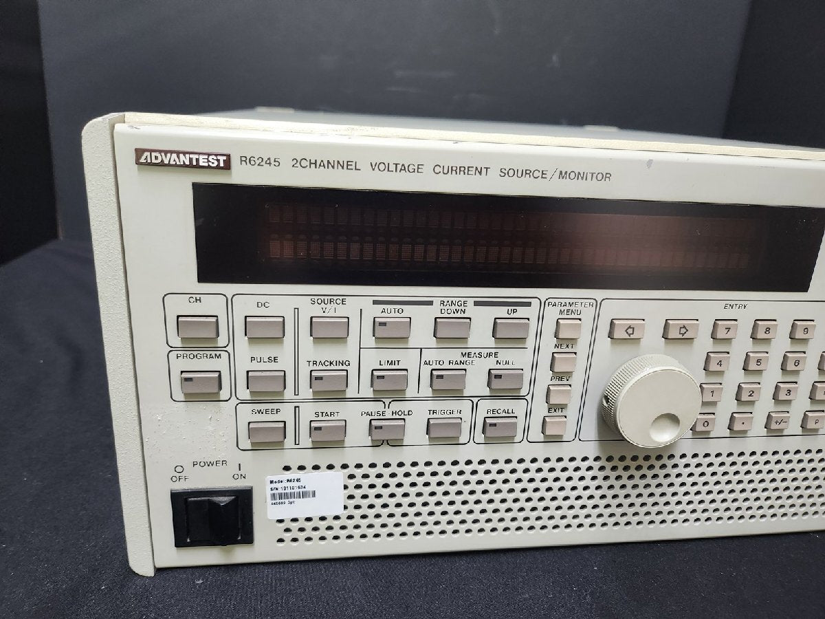 Advantest R6245 DC Voltage Current Source Monitor 2 Channel [l1147957172]
