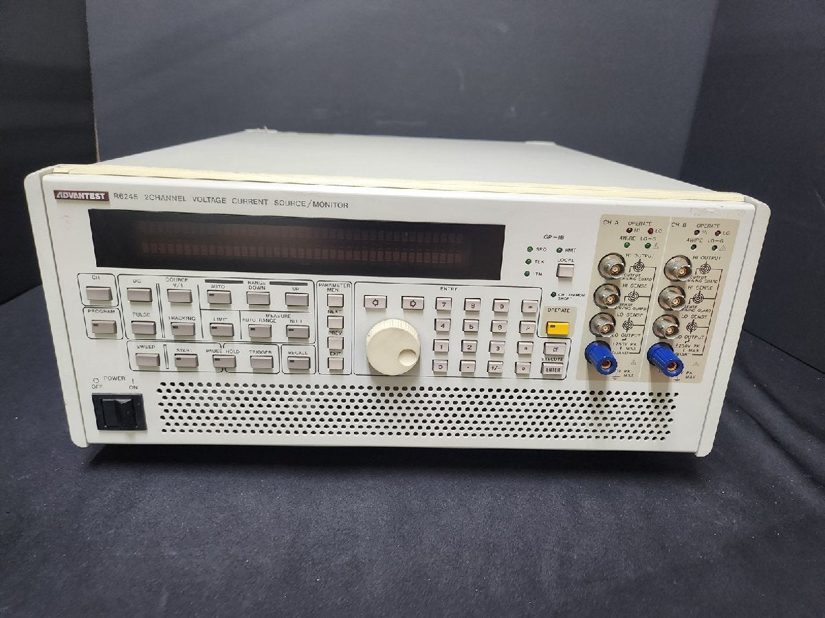Advantest R6245 2-Channel Voltage Current Source Monitor [t1147946727]