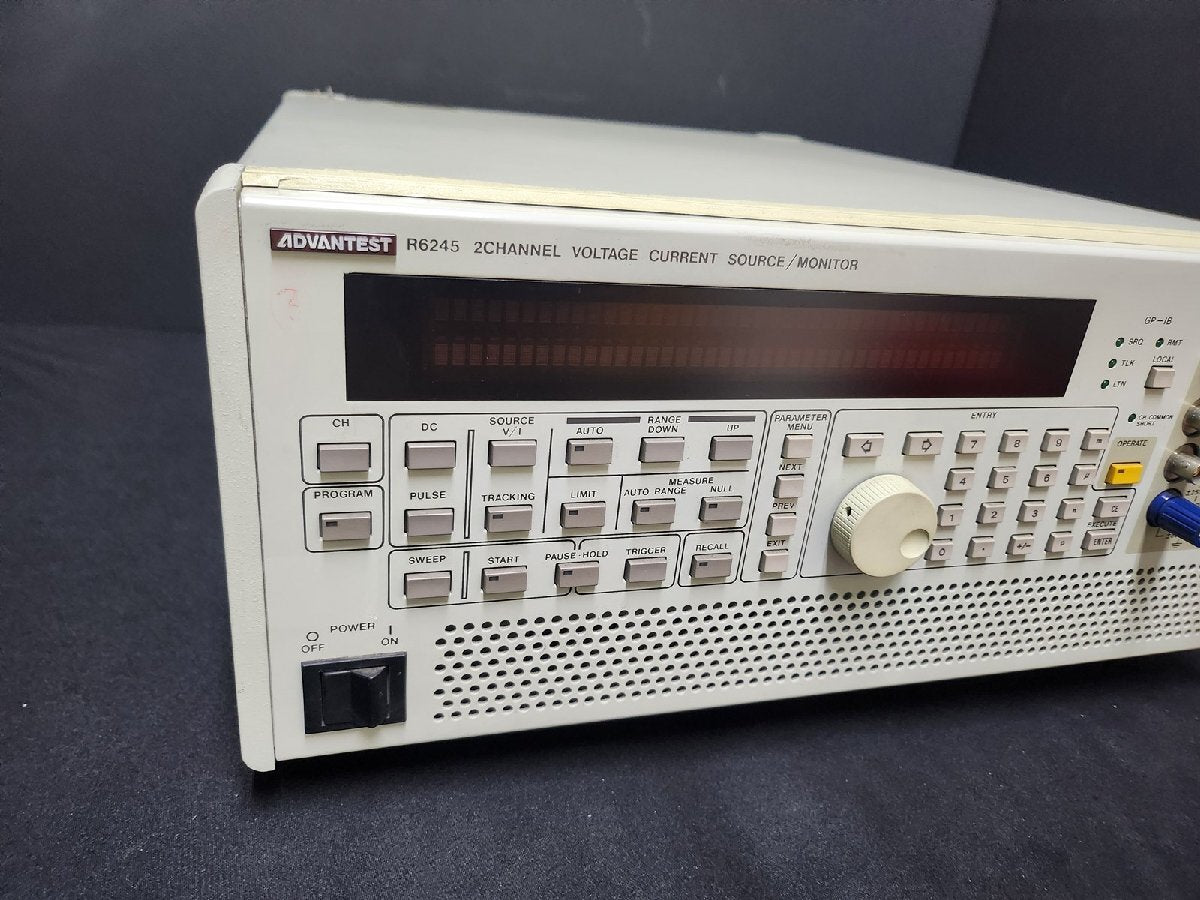 Advantest R6245 2-Channel Voltage Current Source Monitor [t1147946727]