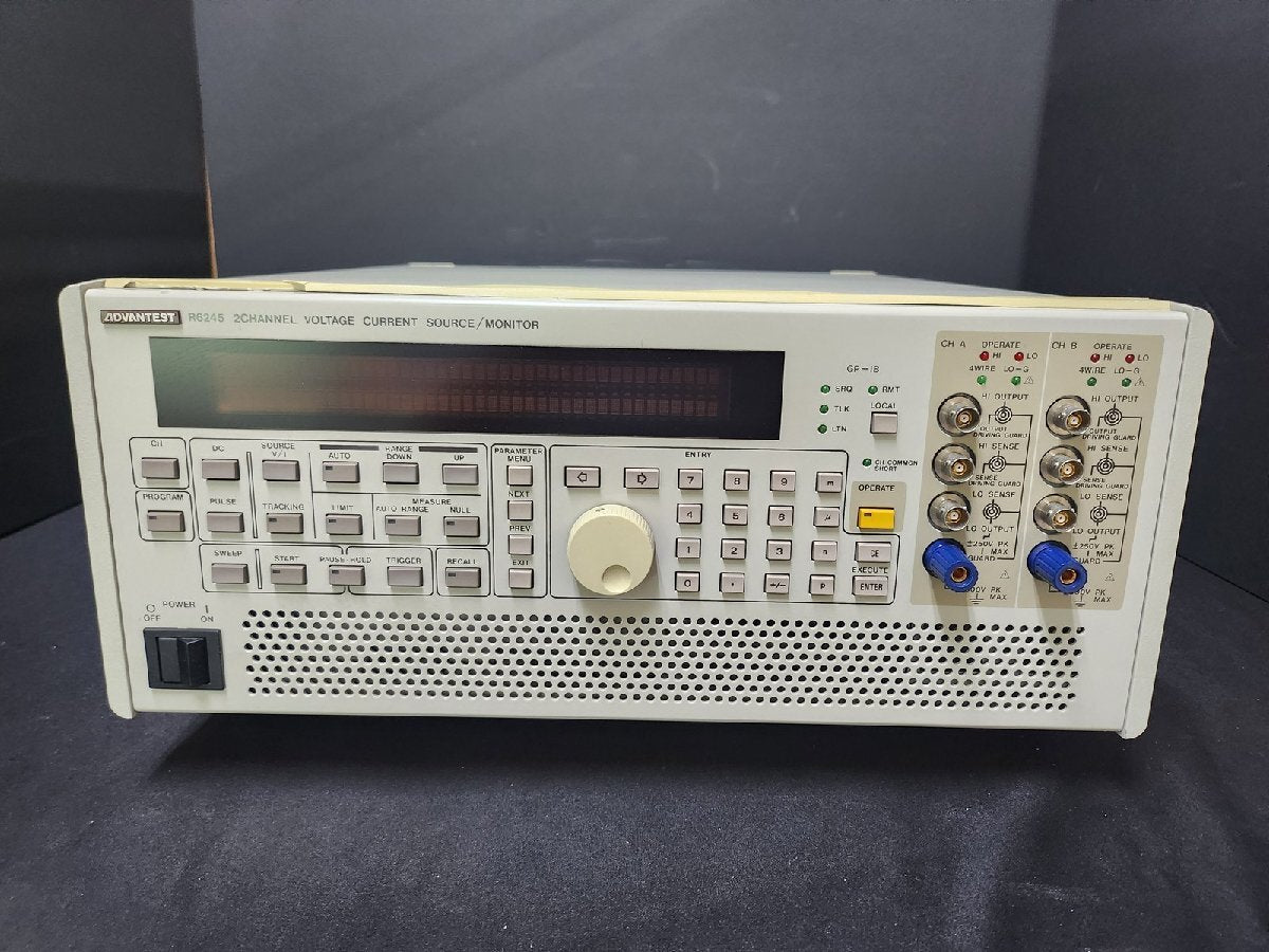 Advantest R6245 2-Channel Voltage Current Source Monitor [e1147958121]