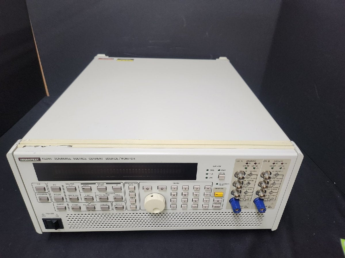 Advantest R6245 2-Channel Voltage Current Source Monitor [e1147958121]