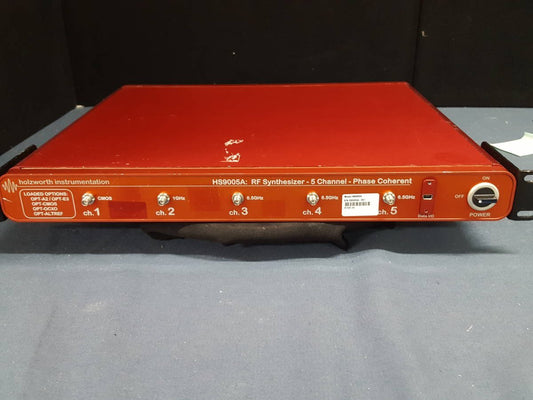 Holzworth HS9005A 5ch Phase Coherent RF Synthesizer Opt. CMOS1 E4 OCXO [b1149258386]