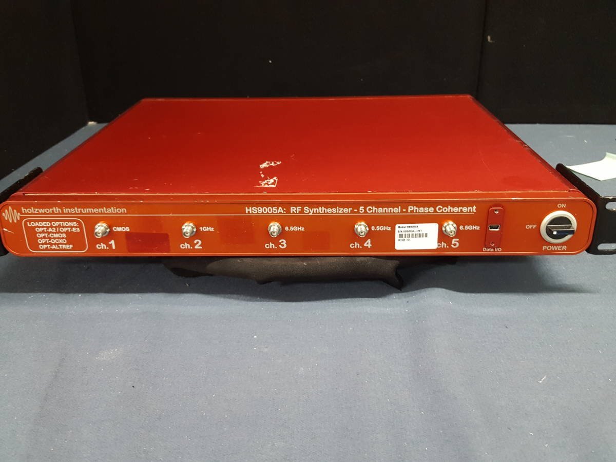 Holzworth HS9005A Phase Coherent RF Synthesizer Opt. CMOS1 E4 OCXO [b1149258386]