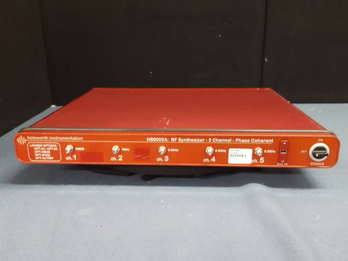 Holzworth HS9005A 5ch Phase Coherent RF Synthesizer Opt. CMOS1 E4 OCXO [h1149263037]