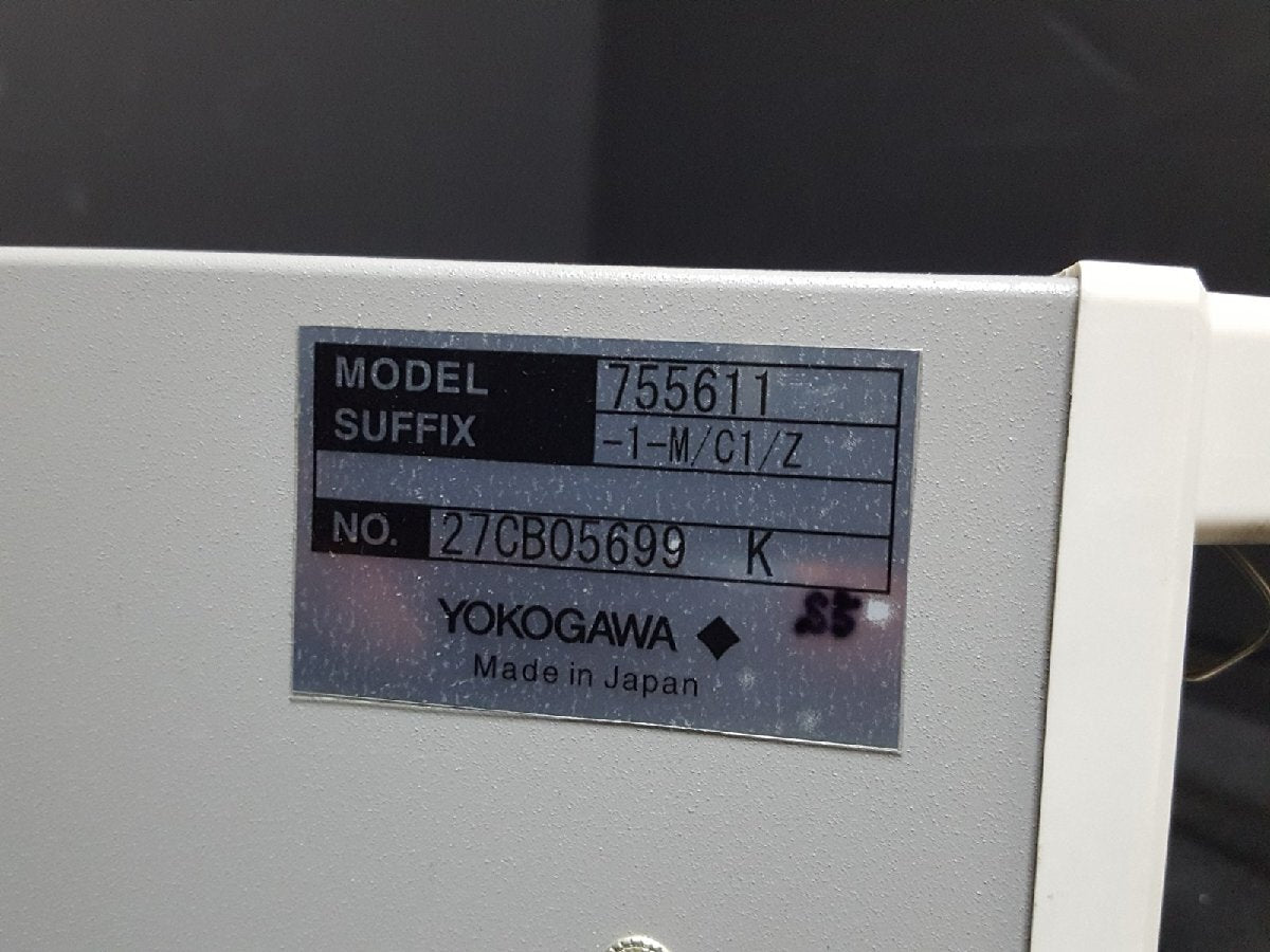 Yokogawa 755611-1-M/C1/Z Resistance Meter [k1150510229]