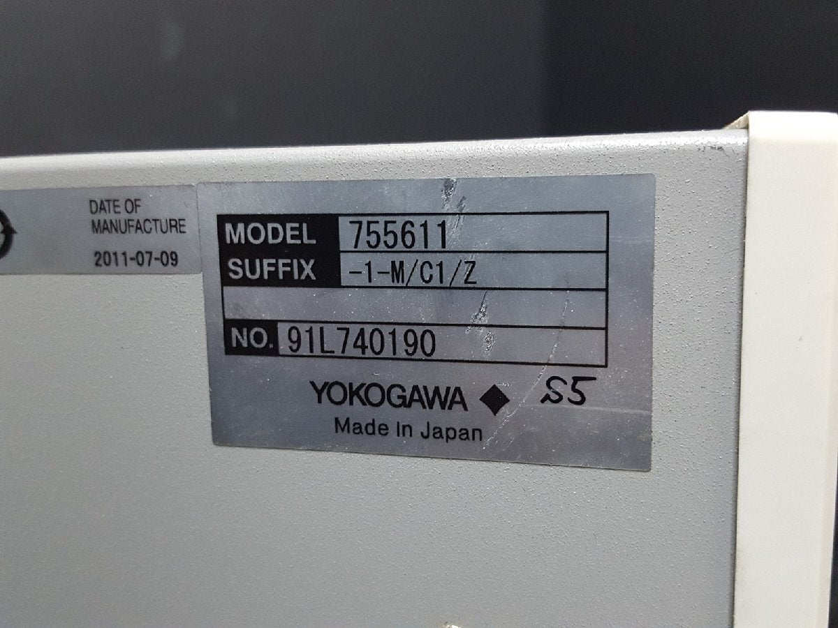 Yokogawa 755611-1-M/C1/Z Resistance Meter 110V [x1150510248]