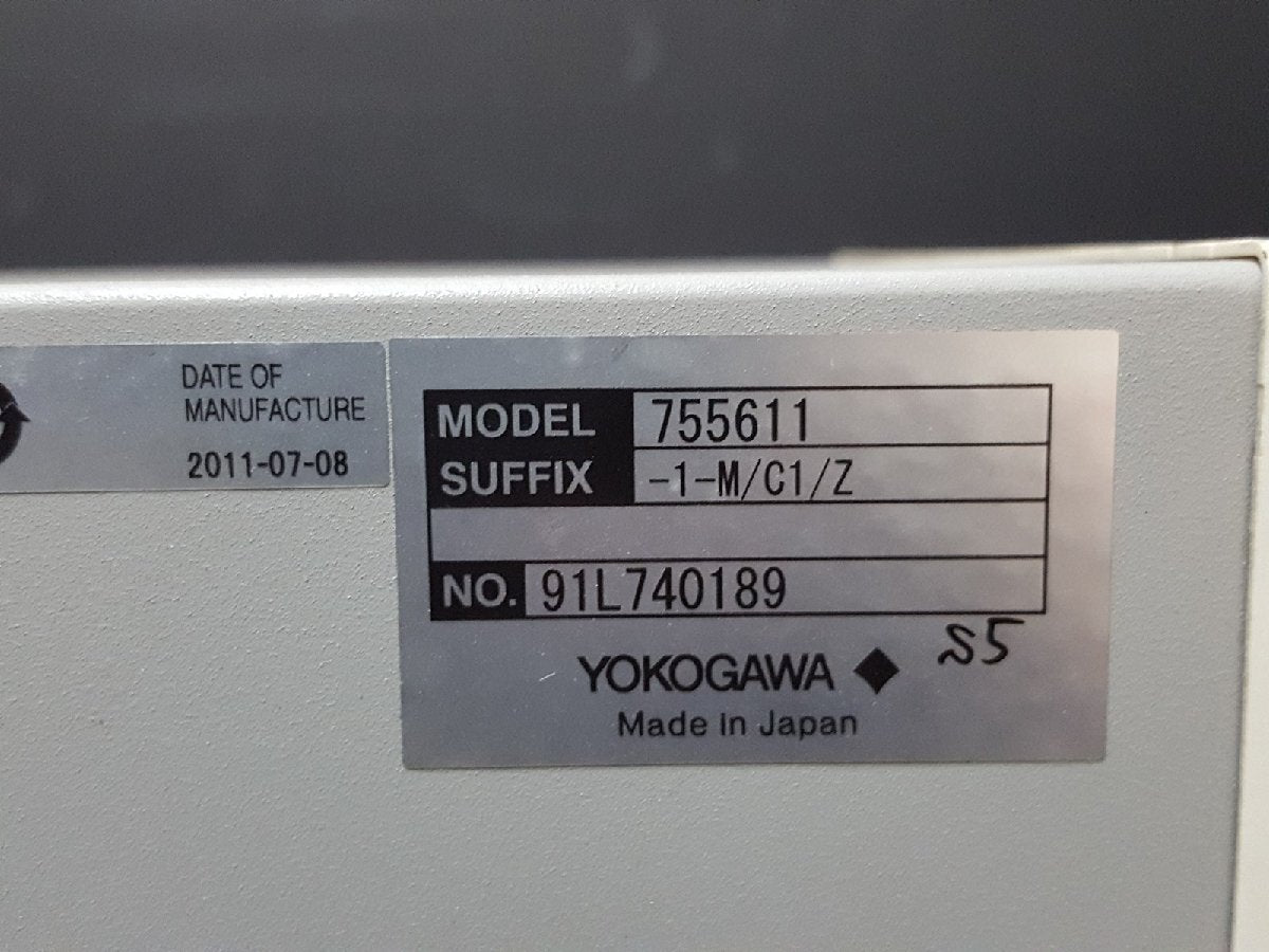 Yokogawa 755611-1-M/C1/Z Resistance Meter 110V [w1150514498]