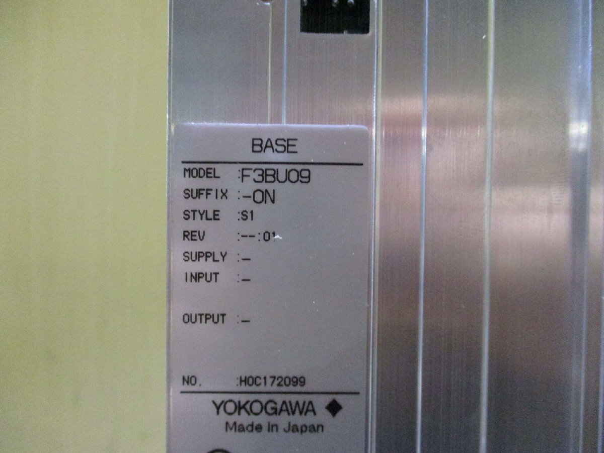 YOKOGAWA F3AD04 F3SP28 F3LP02 F3XD64 F3PU20 F3BU09-ON BAPR60802C027 [1150624097]